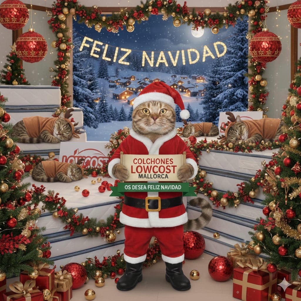 NAVIDAD EN COLCHONES LOW COST MALLORCA 🛑📣 ESTAMOS DE VACACIONES❗ 👁‍🗨 VOLVEMOS EL 27 DE DICIEMBRE❗ 🎄FELIZ NAVIDAD🎄